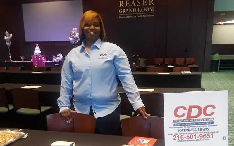 Katrinca Lewis, owner of CDC Transportation.