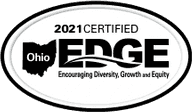 2021 Certified EDGE, Ohio. Encouraging Diversity, Growth and Equity.